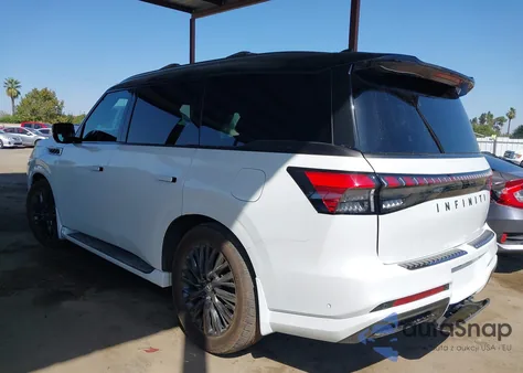 2025 Infiniti Qx80 Autograph Awd from USA, damaged, VIN JN8AZ3CC6S9600574